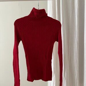 Dynamite Red Turtleneck Knit Sweater (NWOT)